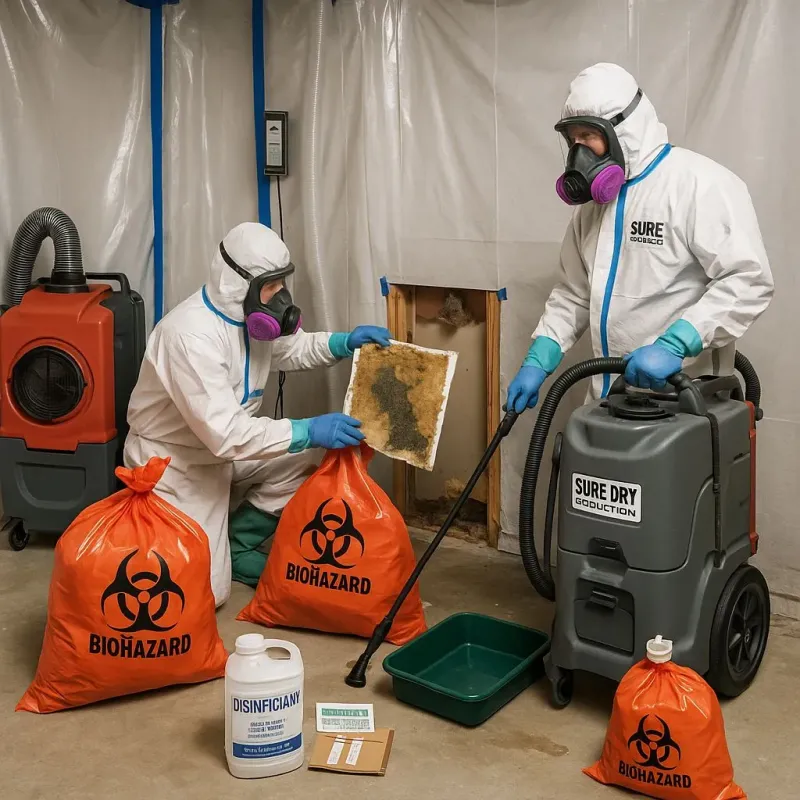 Contaminated Water Handling Protocols process in Desert View Highlands, CA
